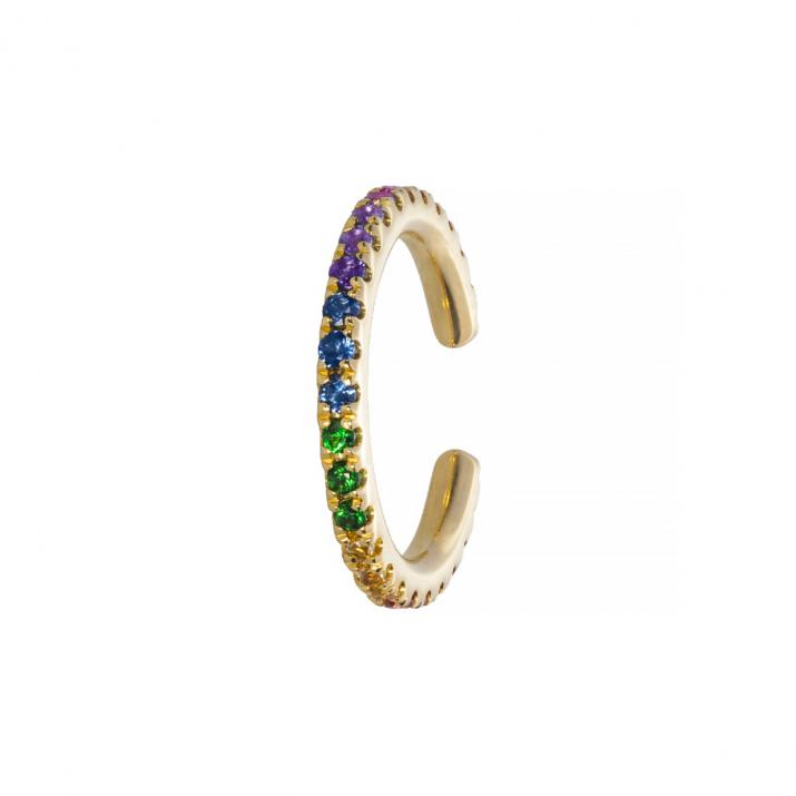 Ear Cuff Si Joli Rainbow Earring Yellow Gold - Redline - 0++