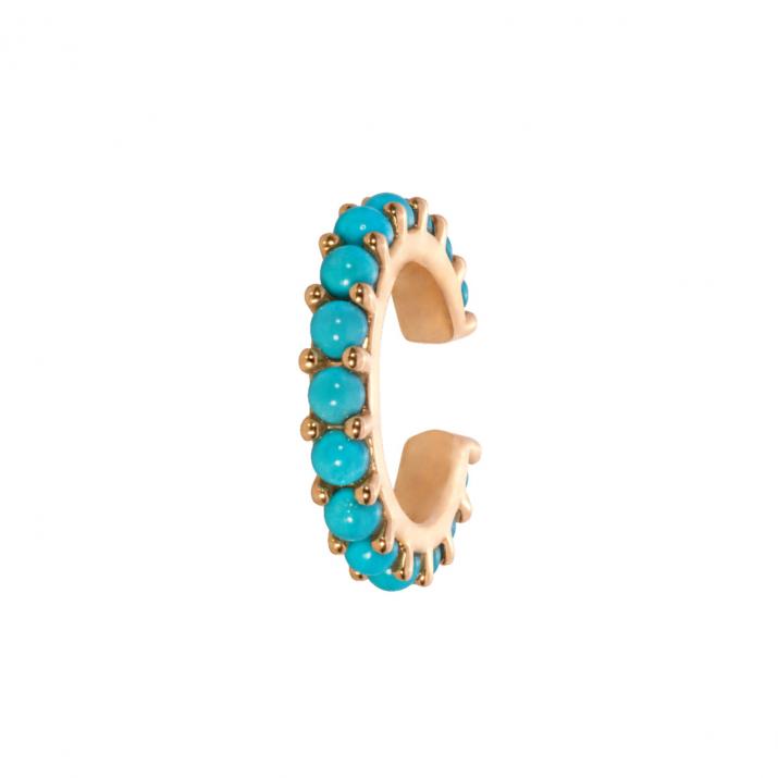 Ear Cuff Si Joli Turquoise Earring Yellow Gold - Redline - 0++