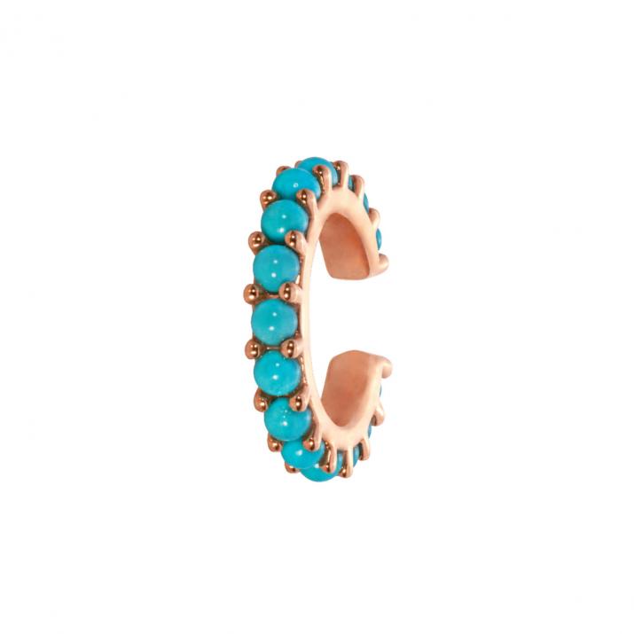 Ear Cuff Si Joli Turquoise Earring Rose Gold - Redline - 0++