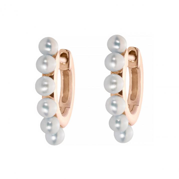 Si Joli Mini Creole Queen Earring Rose Gold - Redline
