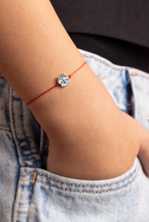 Mini Ryu Bracelet Thread White Gold - Redline - 0++