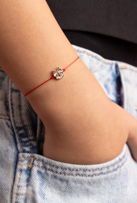 Mini Ryu Bracelet Thread Rose Gold - Redline - 0++