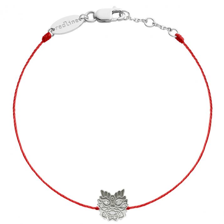 Mini Ryu Bracelet Thread White Gold - Redline - 0++