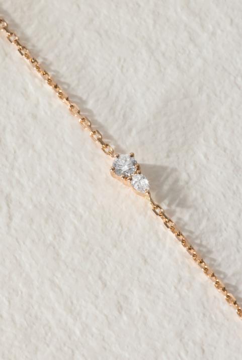 Abby Chain Bracelet Rose Gold - Redline - 0++