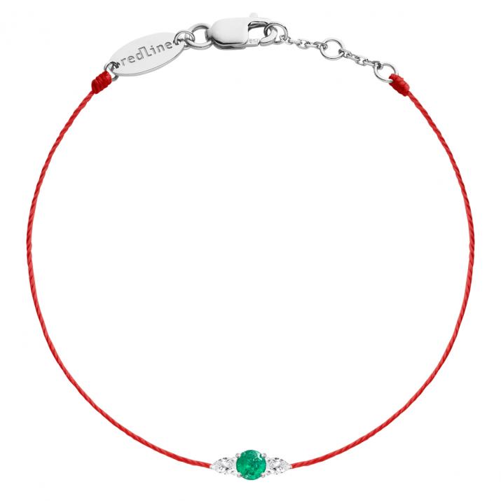 So Abby émeraude Bracelet Thread White Gold - Redline - 0++