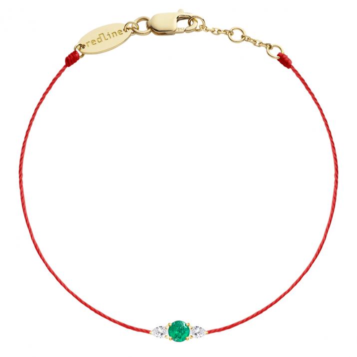 So Abby émeraude Bracelet Thread Yellow Gold - Redline - 0++
