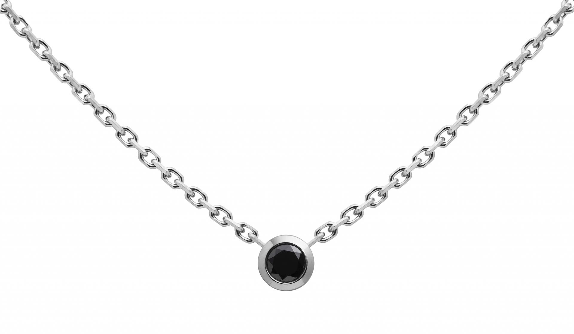 Redline Jewerly - Kcolor - Chain Necklace For Women with 0.10ct