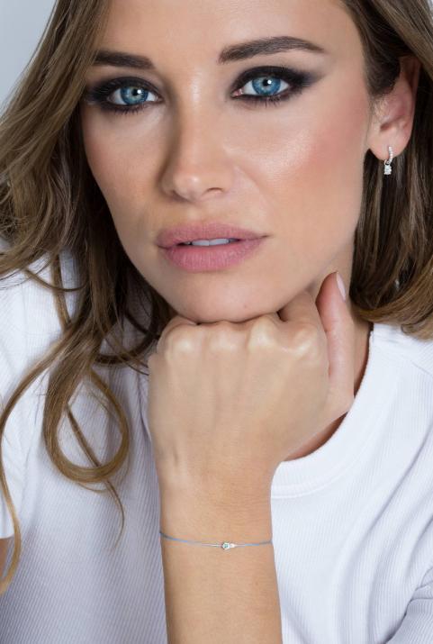 Abby Topaze  Bracelet Thread White Gold - Redline - 0++