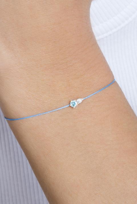 Abby Topaze  Bracelet Thread Rose Gold - Redline - 0++