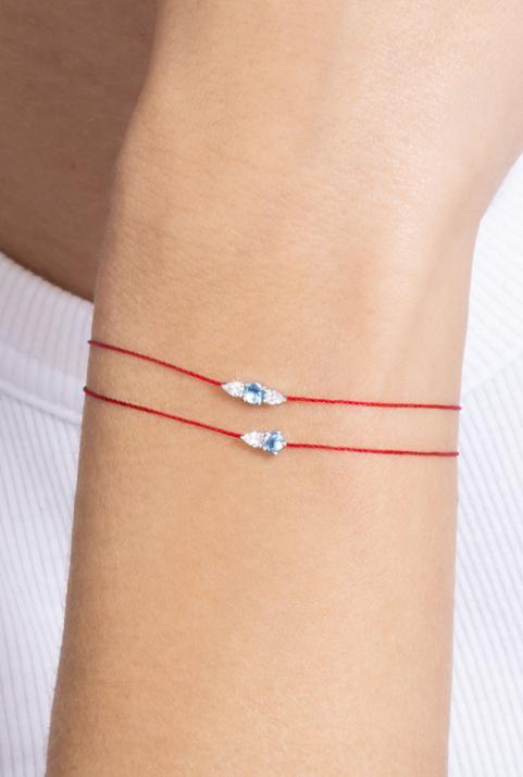 So Abby Topaze  Bracelet Thread White Gold - Redline - 0++