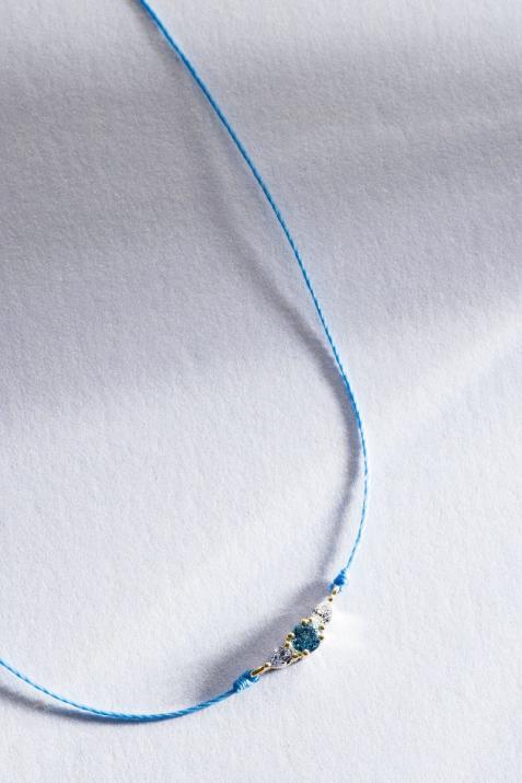 So Abby Topaze Thread Necklace Yellow Gold - Redline - 0++