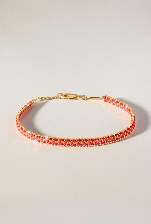 Aurore Australe Chain bracelet Yellow Gold - Redline - 0++
