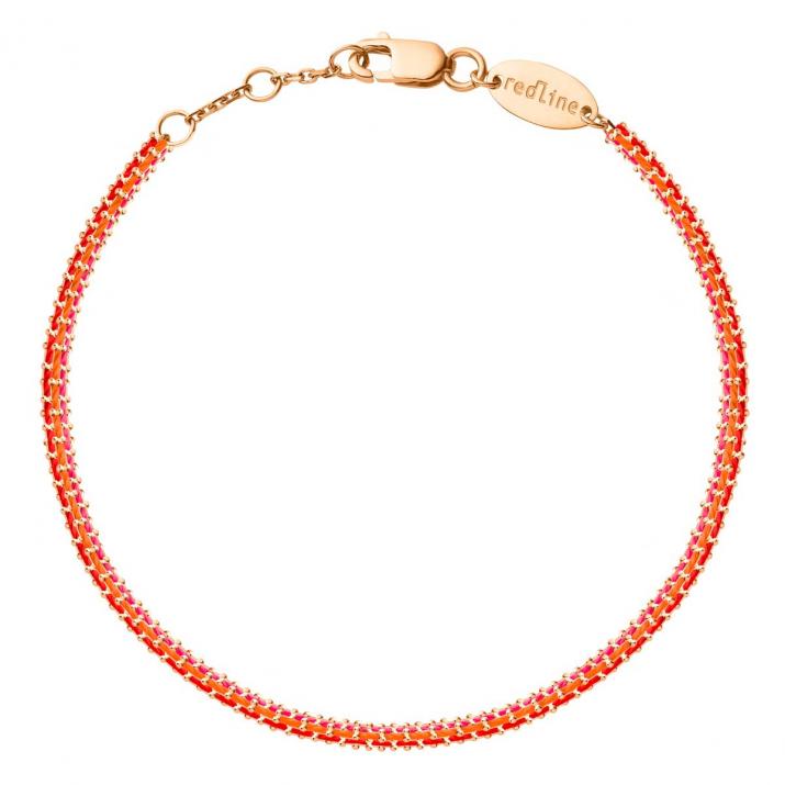 Aurore Australe Chain bracelet Rose Gold - Redline - 0++