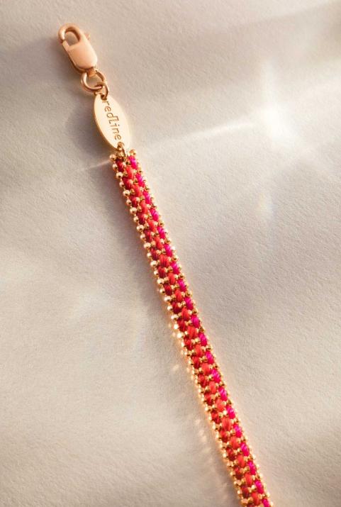 Aurore Australe Chain bracelet Rose Gold - Redline - 0++