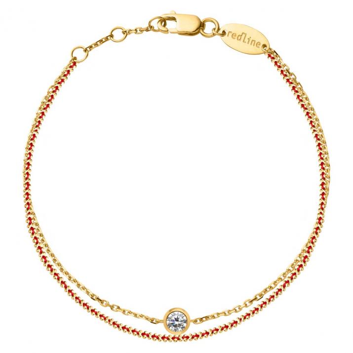 Aurore Celeste Chain bracelet Yellow Gold - Redline - 0++