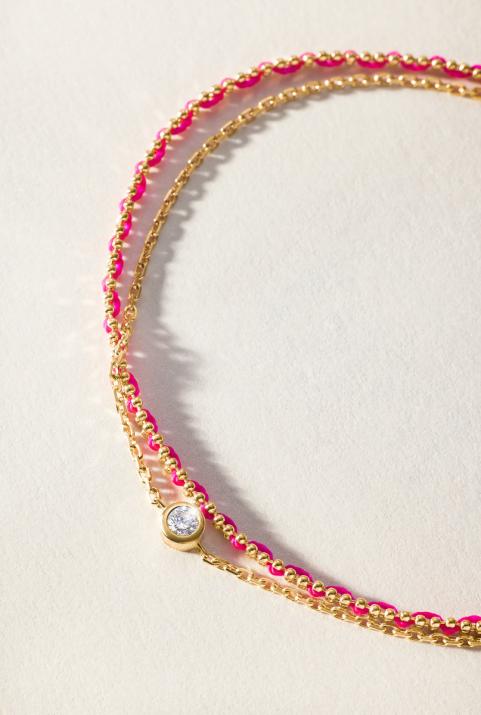 Aurore Celeste Chain bracelet Yellow Gold - Redline - 0++