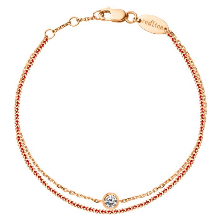 Aurore Celeste Chain bracelet Rose Gold - Redline - 0++