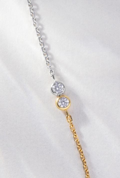 Limited Edition & Numbered chain bracelet – Twenty Gold Two-Tone - Redline - 0++