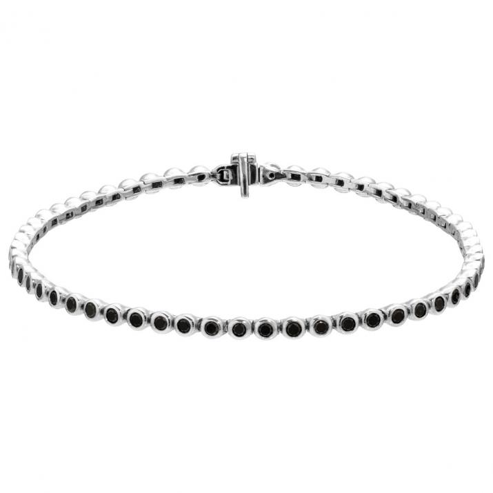 Mini River Kcolor Men Bracelet White Gold - Redline - 0++