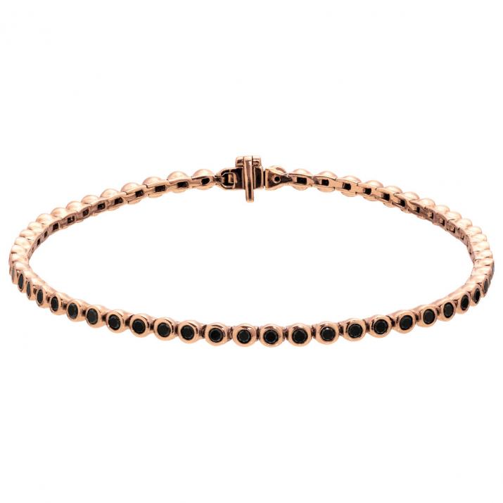Mini River Kcolor Men Bracelet Rose Gold - Redline - 0++