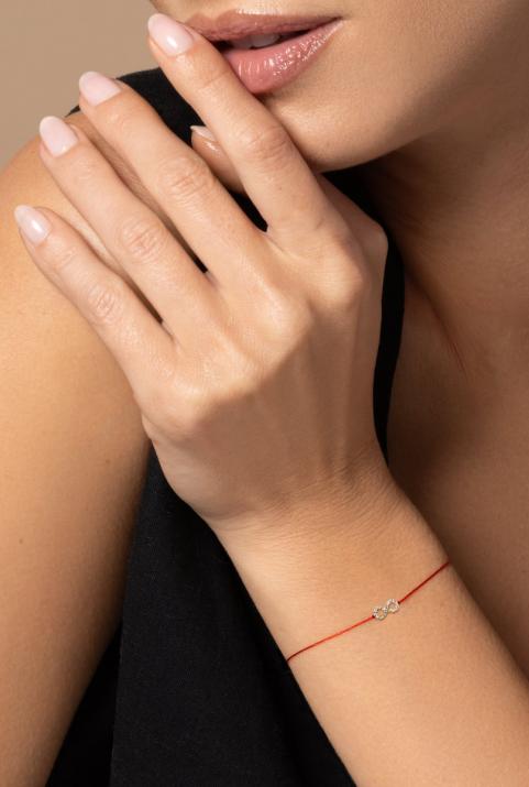 Elyseum Bracelet Thread Yellow Gold - Redline - 0++
