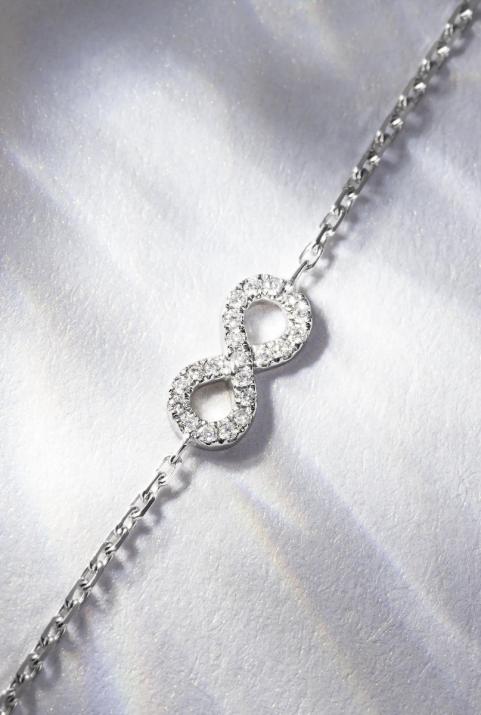 Elyseum Chain bracelet White Gold - Redline - 0++