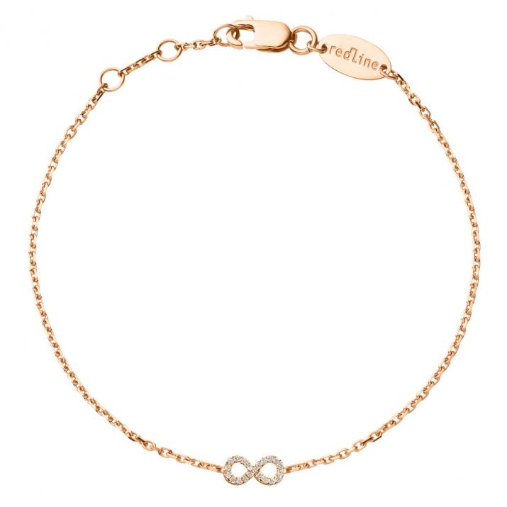 Elyseum Chain bracelet Rose Gold - Redline - 0++