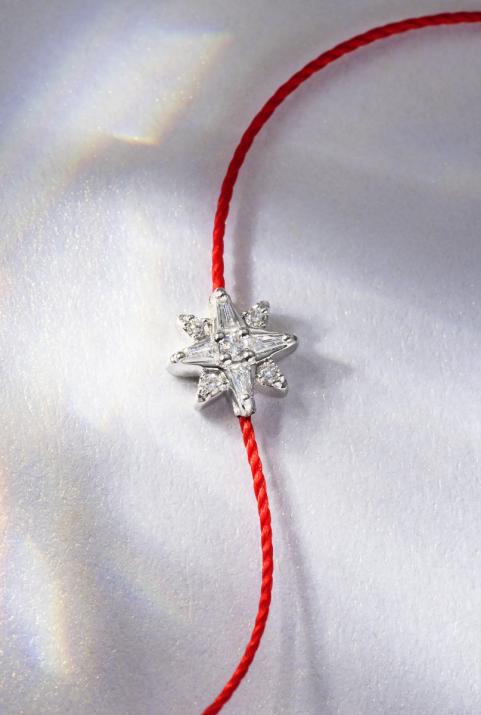 Lunova Bracelet Thread White Gold - Redline - 0++