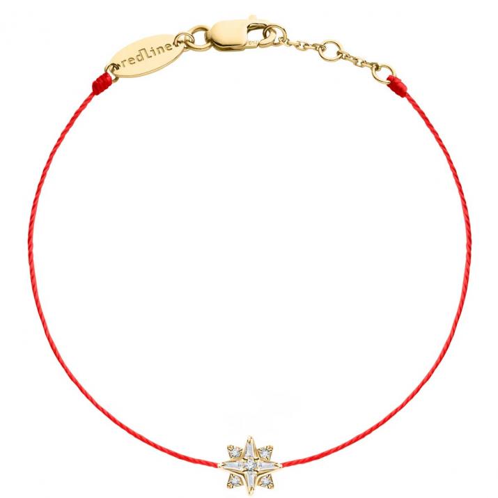 Lunova Bracelet Thread Yellow Gold - Redline - 0++