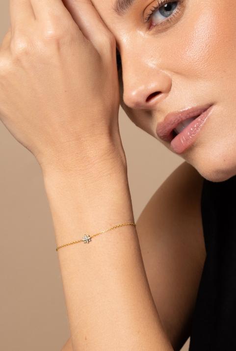 Lunova Chain bracelet Yellow Gold - Redline - 0++