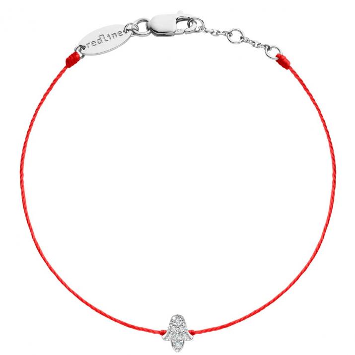 May Bracelet Thread White Gold - Redline - 0++