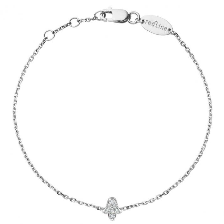 May Chain bracelet White Gold - Redline