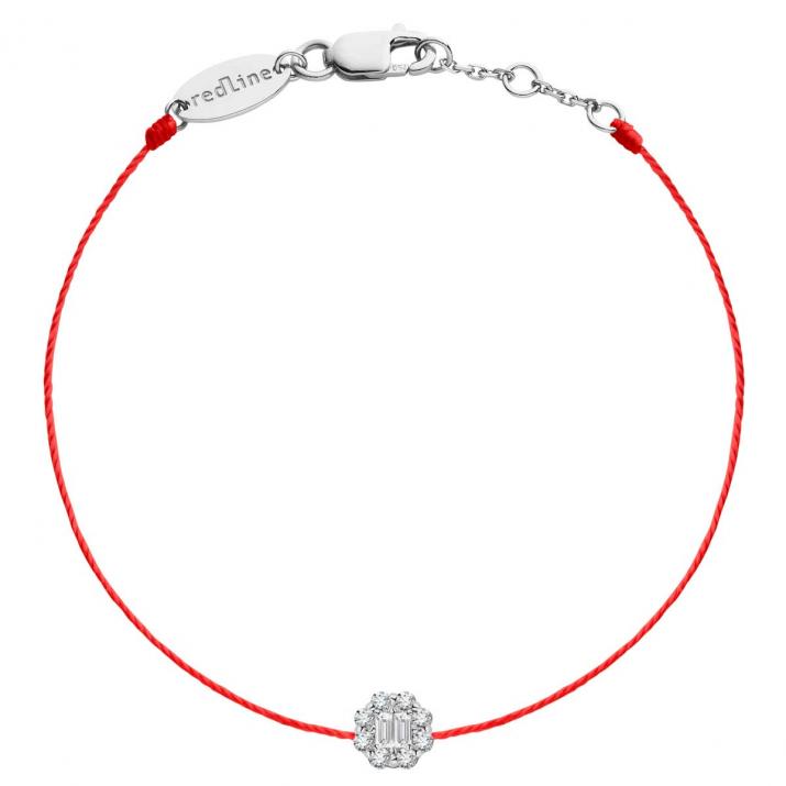 Melodie  Bracelet Thread White Gold - Redline - 0++