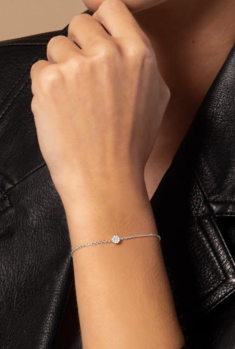 Melody Chain bracelet White Gold - Redline - 0++
