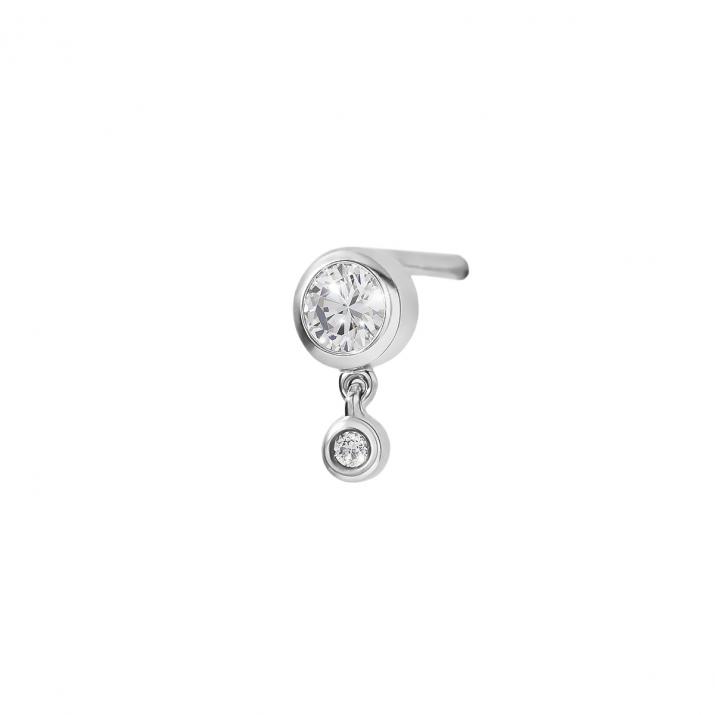 Lumina Earring White Gold - Redline - 0++
