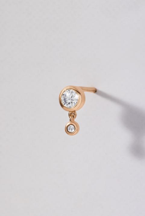 Lumina Earring Rose Gold - Redline - 0++