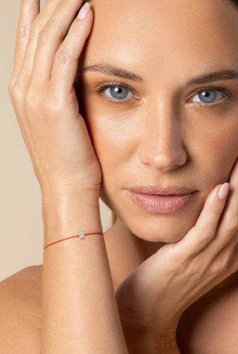 Manita Bracelet Thread Yellow Gold - Redline - 0++