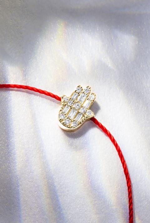 Manita Bracelet Thread Yellow Gold - Redline - 0++