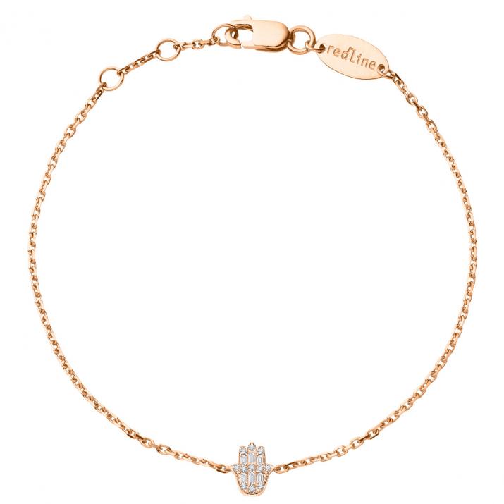 Manita Chain bracelet Rose Gold - Redline - 0++