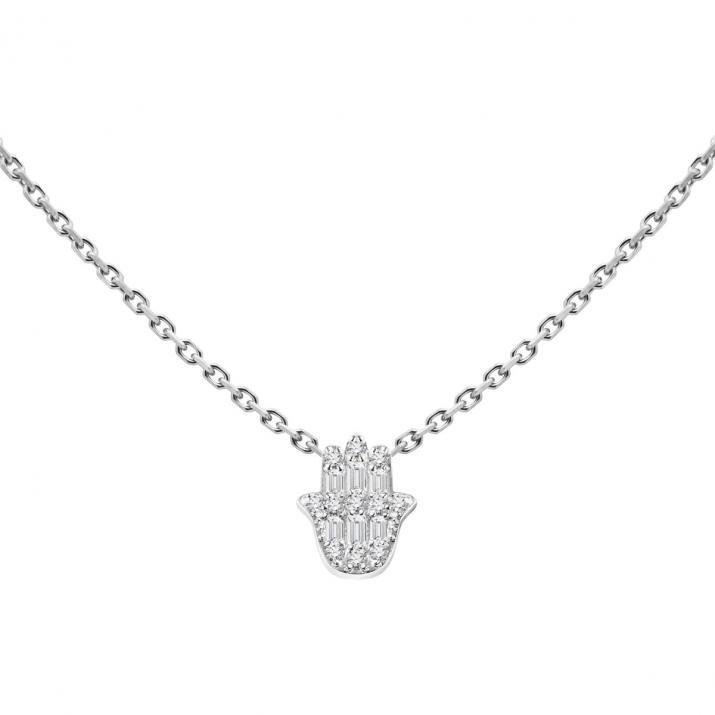 Manita Chain Necklace White Gold - Redline