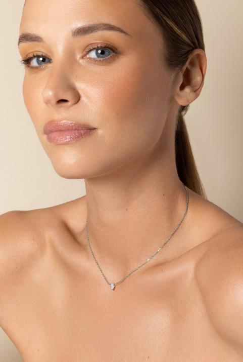 Manita Chain Necklace White Gold - Redline - 0++