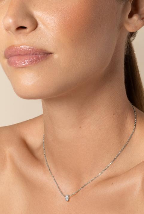 Manita Chain Necklace White Gold - Redline - 0++