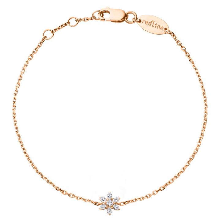 Odélia Chain bracelet Rose Gold - Redline