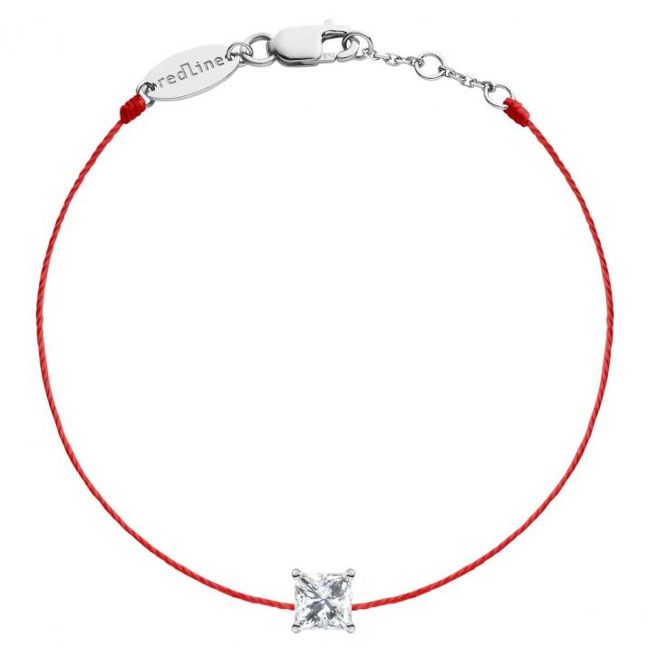 So Princesse Bracelet Thread White Gold - Redline