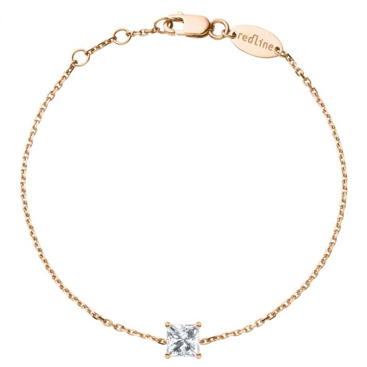 So Princesse Chain bracelet Rose Gold - Redline