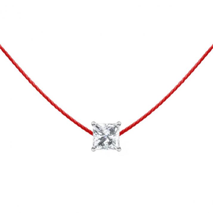So Princesse Thread Necklace White Gold - Redline
