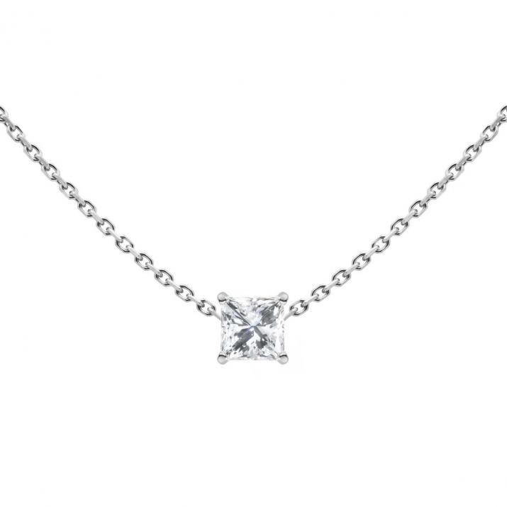 So Princesse Chain Necklace White Gold - Redline