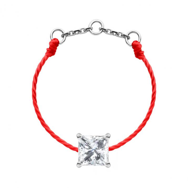 So Princesse Wire Ring White Gold - Redline