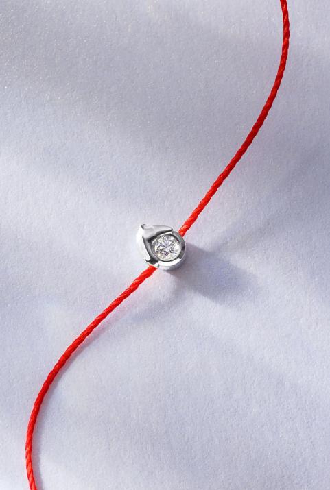 Bébé Mini Horse Bracelet Thread White Gold - Redline - 0++