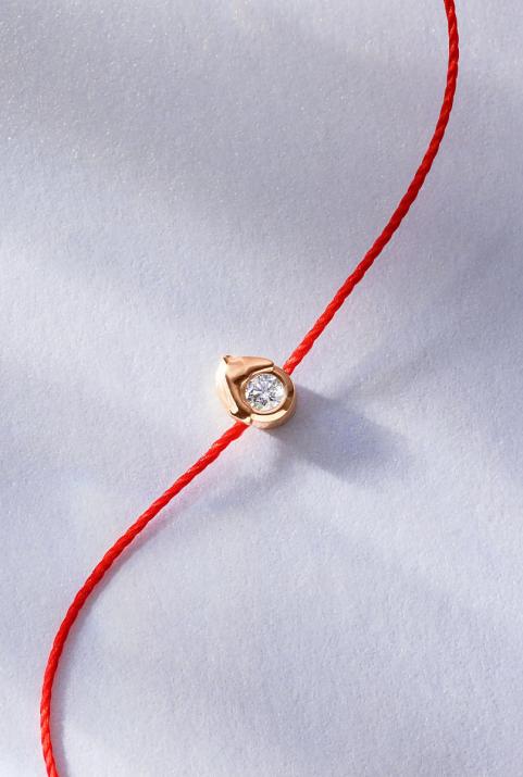 Bébé Mini Horse Bracelet Thread Rose Gold - Redline - 0++